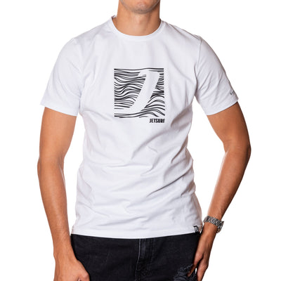 T-SHIRT SYMBOL WHITE/BLACK