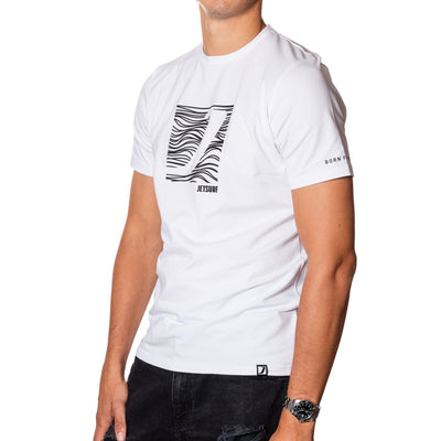 T-SHIRT SYMBOL WHITE/BLACK