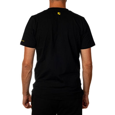 T-SHIRT SYMBOL BLACK/YELLOW