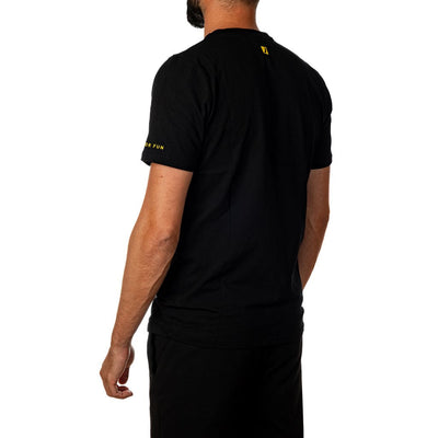 T-SHIRT SYMBOL BLACK/YELLOW