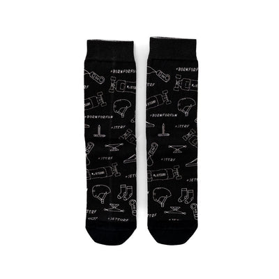 Socks Skate Black
