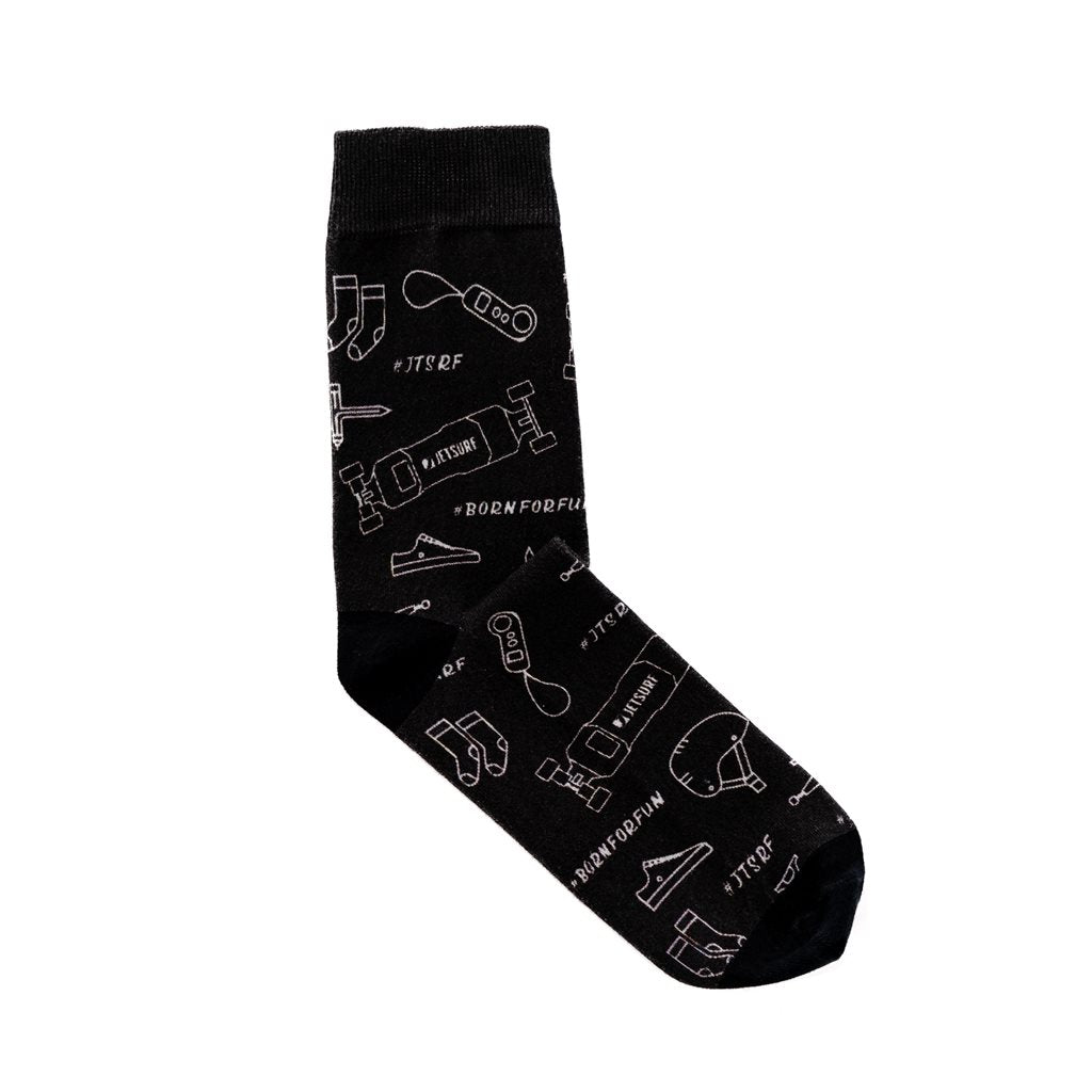 Socks Skate Black