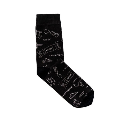 Socks Skate Black