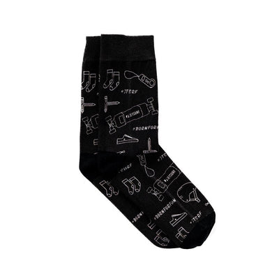 Socks Skate Black