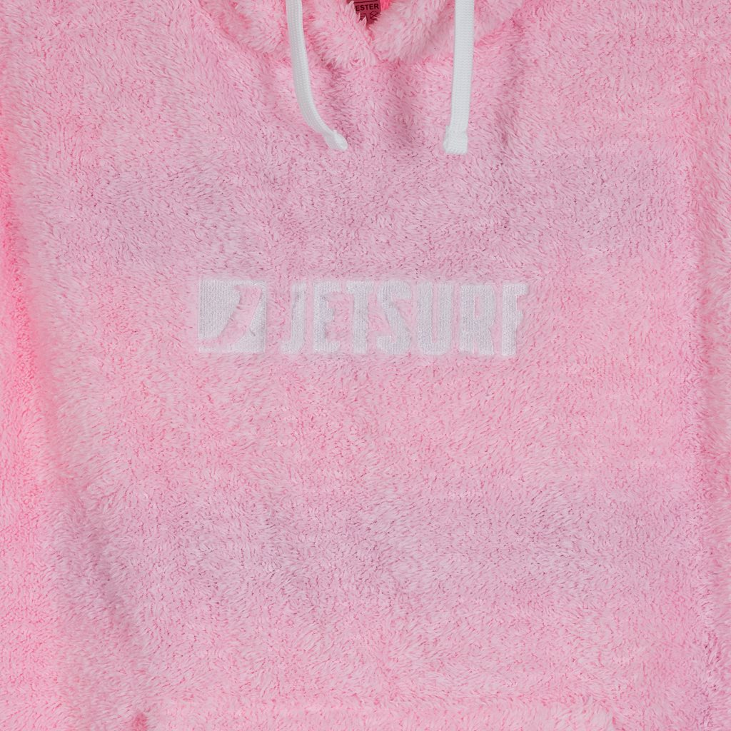 Poncho KIDS – BABY PINK/WHITE